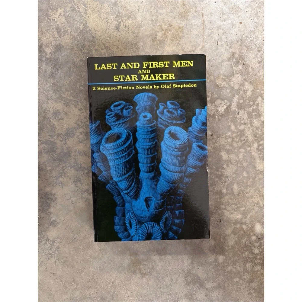 Last And First Men Star Maker Olaf Stapledon 1968 Dover Trade Paperback